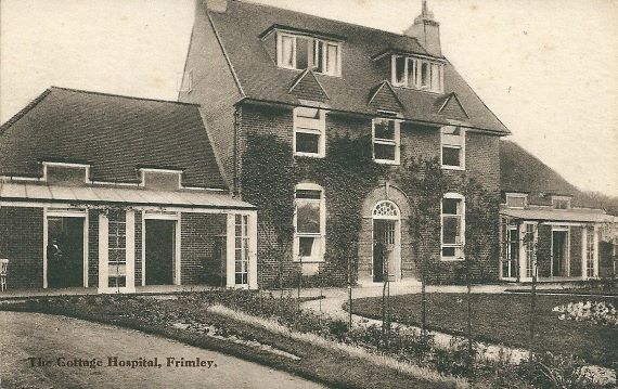 Image of the original Frimley Cottage Hospital