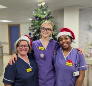 Frimley Health’s festive touches for staff and patients this Christmas