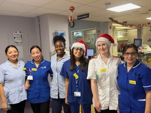 photo of mixed group of 6 nurses