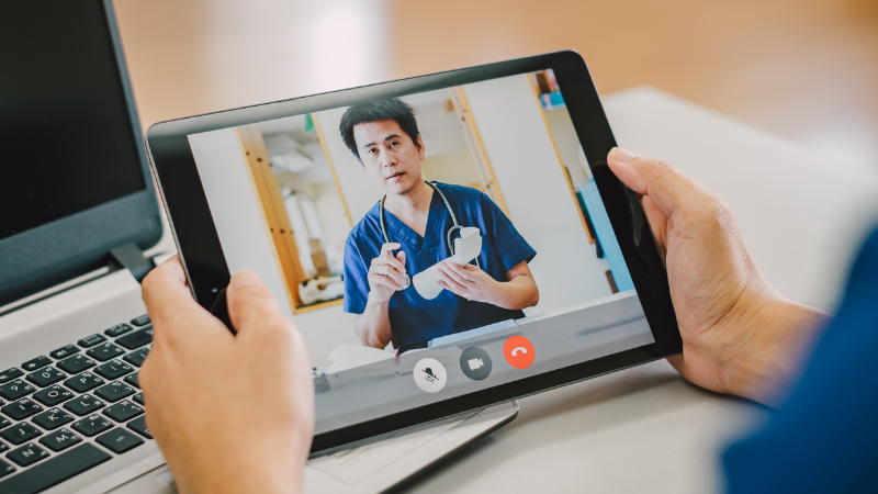 Attend video consultations via MyFrimleyHealth Record