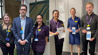 Members of the PETS trial at Wexham and Frimley Park Hospitals